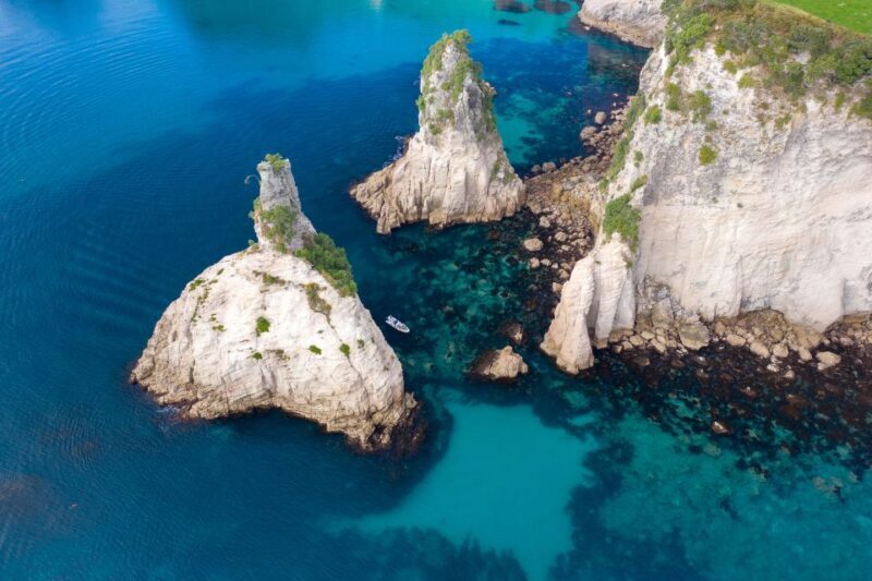 Whitianga: Cathedral Cove Thrilling Boat Tour and Snorkeling - Key Points