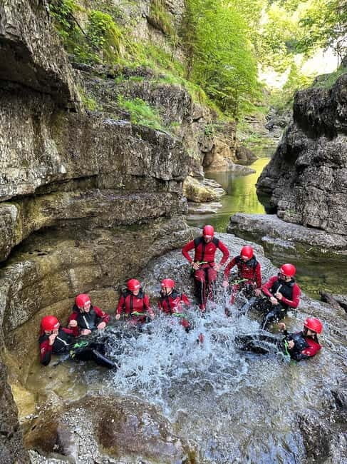 Wiestal: Canyoning in der Almbachklamm - Swiss Cheese Tour - The Experience in Detail