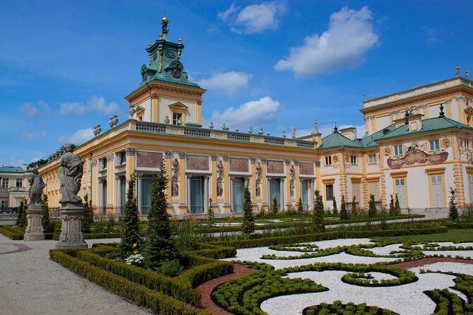 Wilanow Royal Palace + POLIN Museum : PRIVATE /inc. Pick-up/ - Wilanow Royal Palace: A Baroque Treasure