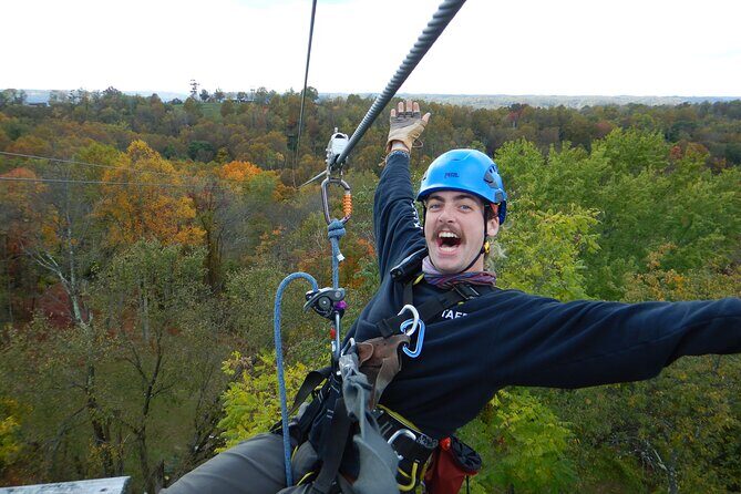 Wild Zipline Tour in Moundsville, West Virginia - Wild Zipline Tour in Moundsville, West Virginia