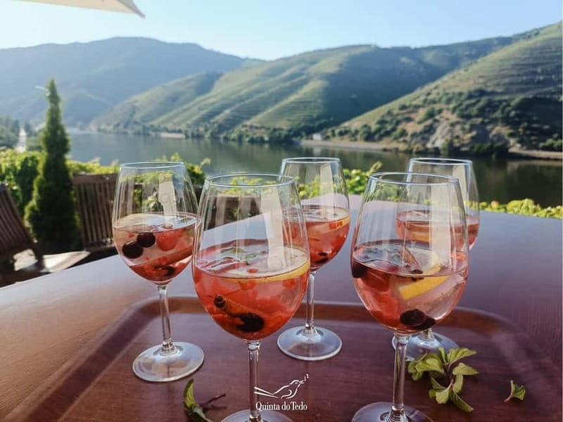 Wine Tasting QT textures of Rosé - Sunset vibe - What to Expect from Your Day at Quinta do Tedo