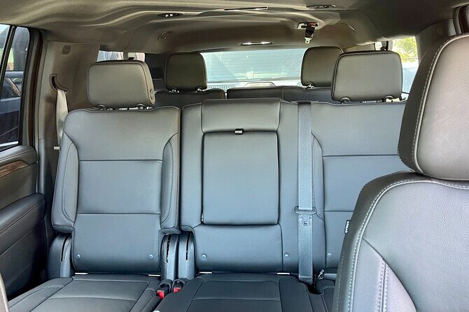 Winery and Vineyard Transportation in Luxury Full Size Black SUV - The Sum Up