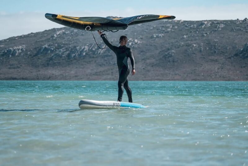 Wingsurf beginner lessons on SUP - The Experience Itself: What to Expect