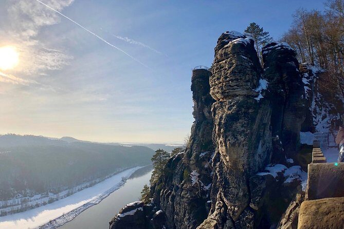 Winter Fairytale The BEST of Bohemian & Saxon Switzerland Hiking Tour - Continued Exploration and Return to Prague