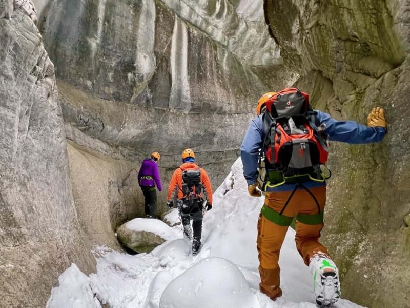 Winter Ice Canyoneering Adventure (Beginner) - Half Day - FAQ