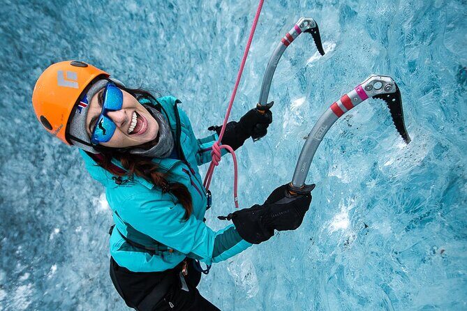 Winter Ice Cave + Climbing Private Photoshoot - 20 Shot Package - Key Points