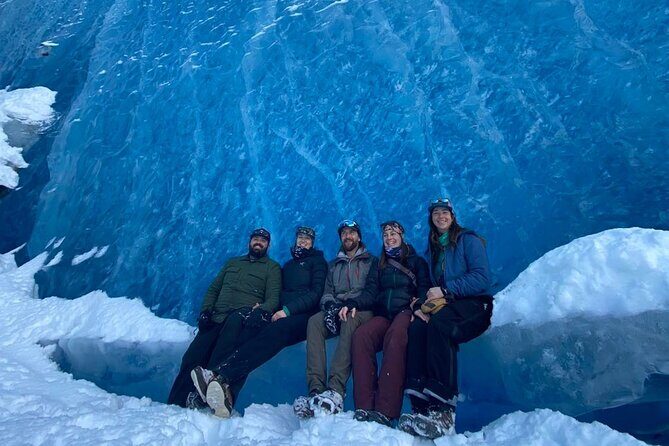 Winter Ice Cave Helicopter Adventure-1 Landing-Anchorage Area - Winter Ice Cave Helicopter Adventure-1 Landing—Anchorage Area