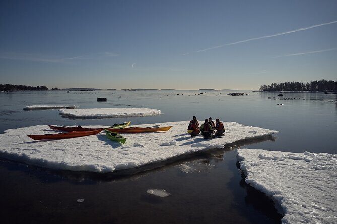 Winter kayaking in Eastern Helsinki archipelago - Key Points