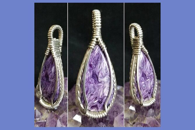 Wire Wrap Pendant Jewelry Workshop In Denver - What’s Included and What You Can Expect