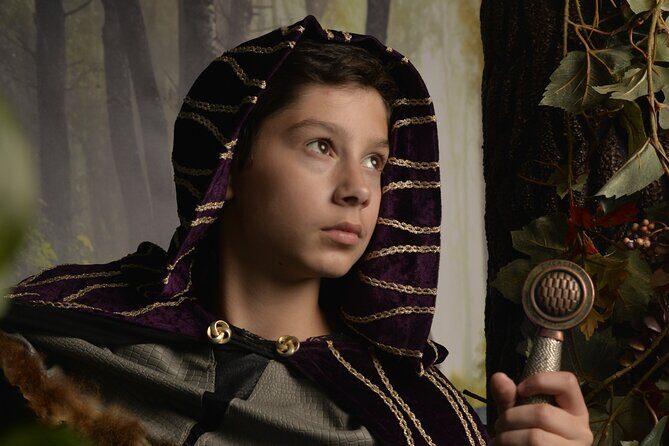 Witch Costume Photo Shoot - Olde Salem Village theatrical set - An In-Depth Look at the Salem Witch Costume Photo Shoot Experience