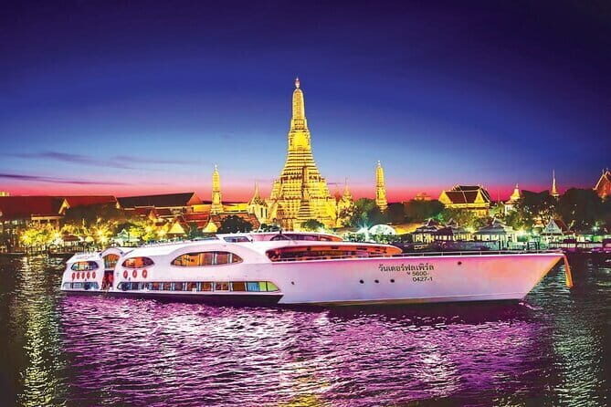 Wonderful Pearl Dinner Cruise in Bangkok - A Relaxed Evening on the Chao Phraya: The Wonderful Pearl Dinner Cruise in Bangkok