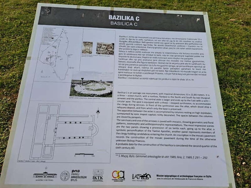 WONDERFUL PRIVATE TOUR IN VLORA /ZVERNEC - The Sum Up