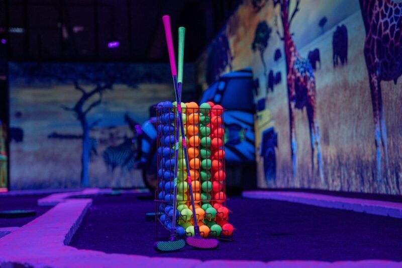 Woop! Glow golf: Ljubljana Btc City - Discovering WOOP! Glow Golf: Ljubljana Btc City