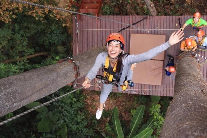 World B+ (Zipline 18 Platforms + Roller + Sky Walk with World Set Menu ) - Key Points