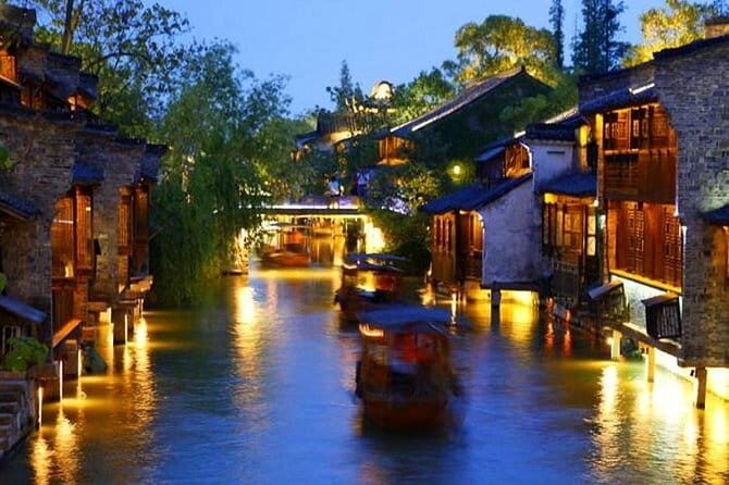 Wuzhen Ancient Water Town Private Night Tour from Hangzhou with Dinner Option - Experience the Magic of Wuzhen Water Town by Night