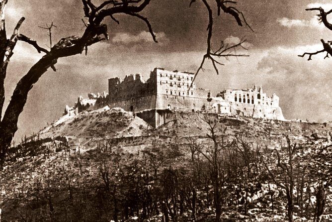WWII BATTLEFIELDS: Montecassino and Rapido River from Rome - The Cost and Its Value