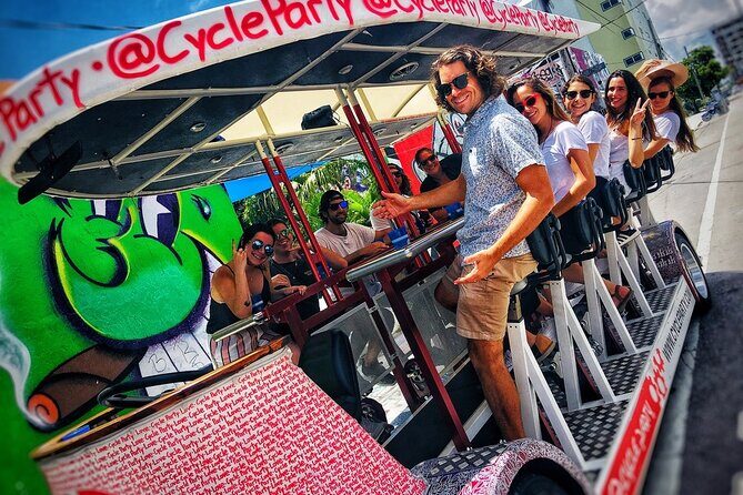 Wynwood Party Bike Happy Hour Crawl - Key Points