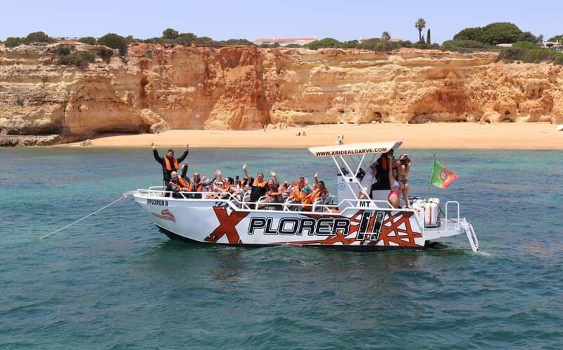 X Plorer  Caves (Benagil) & Dolphins Cruise - A Close-Up Look at the Algarve’s Coastal Wonders
