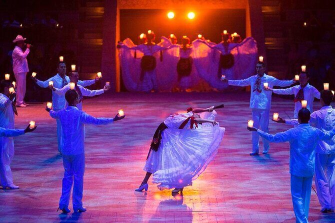 Xcaret Park! Nightshow, Underground River & Transportation - Key Points