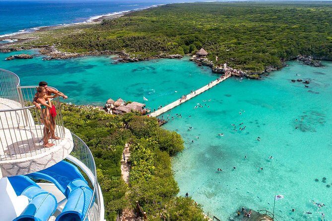 Xel Ha Park Snorkeling & Buffete & Open bar only from Cancun - Key Points