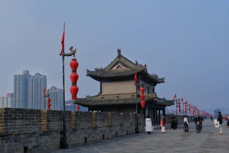 Xian City Wall  E-Ticket - Key Points