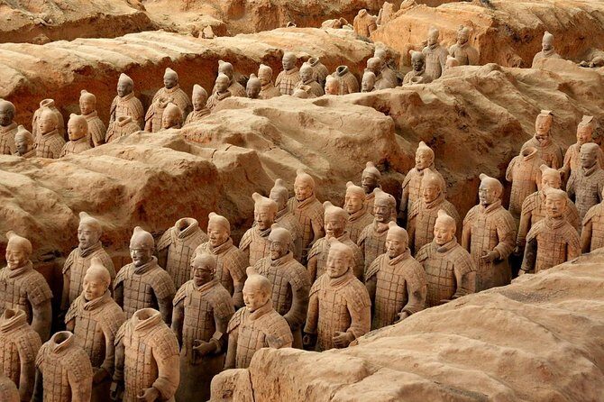 Xian Small Group Day Tour:Terracotta Army, Big Wild Goose Pagoda and City Wall - The Sum Up