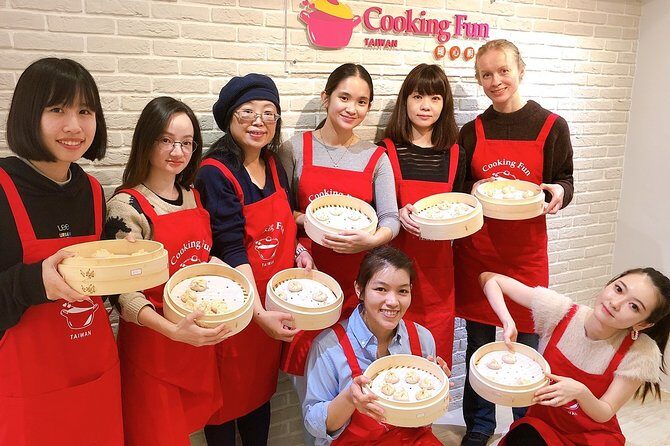 Xiao Long Bao, Chicken vermicelli with mushroom and sesame oil, Tofu strips salad, Bubble milk tea. Taiwan Traditional Delicacies Experience-A (Taipei Cooking Class) - Discovering Taiwan Through Its Flavors: A Detailed Look at the Taipei Cooking Class