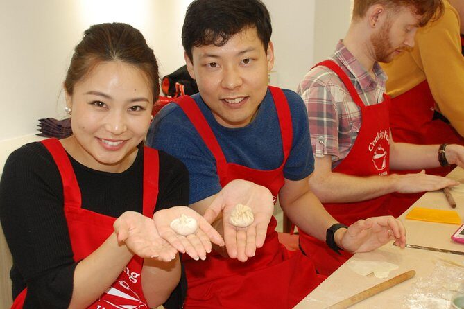 Xiao Long Bao, Chicken vermicelli with mushroom and sesame oil, Tofu strips salad, Bubble milk tea. Taiwan Traditional Delicacies Experience-A (Taipei Cooking Class) - The Meal: What Awaits You at the End