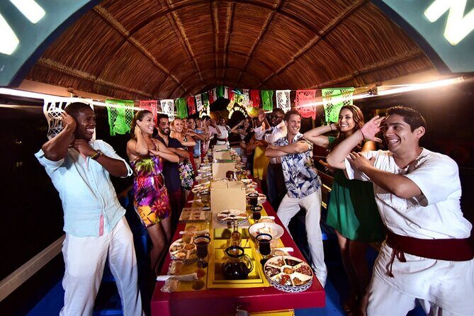 Xoximilco Night Cruise With Round Transportation from Tulum City - The Sum Up