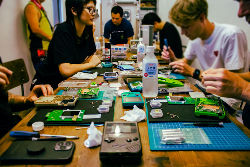 +Y workshop: Gameboy modding - A short history lesson, with consoles you can play