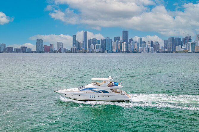 Yacht Rental 60 ft + 2 Jet Skis | Private Boat Tour - A Luxurious Day on the Water: Yacht Rental in Fort Lauderdale and Miami