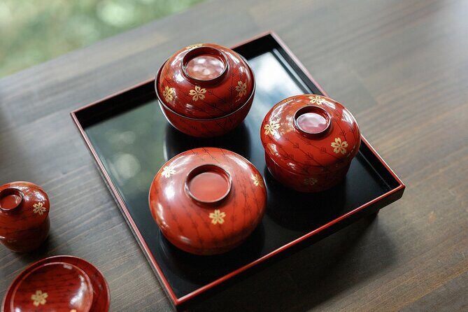 Yamanaka Lacquerware Elegant Tea Ceremony in Samurai Residence - Key Points
