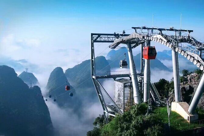 Yangshuo Ruyi peak & round way cable car ticket - Key Points