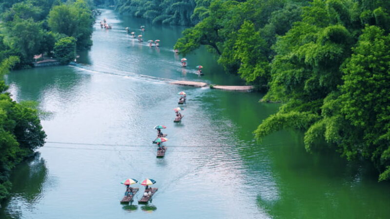 Yangshuo: Yulong River Bamboo Rafting Experience - Key Points