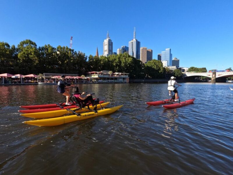 Yarra River, Melbourne Waterbike Tour - Key Points