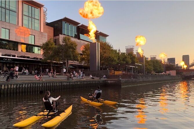 Yarra River Twilight Waterbike Tour - Discover Melbourne from a New Perspective with the Yarra River Twilight Waterbike Tour