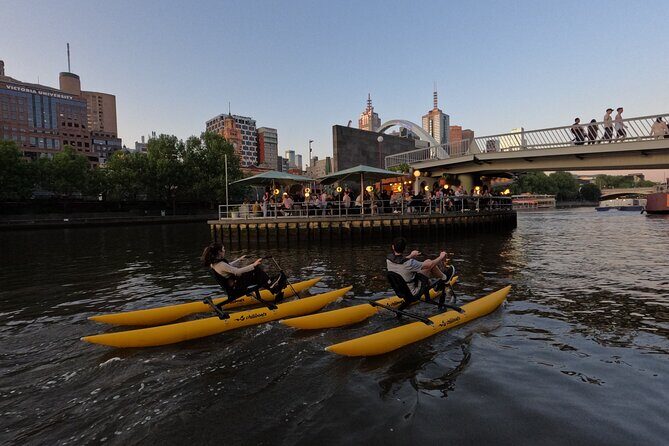 Yarra River Twilight Waterbike Tour - Key Points