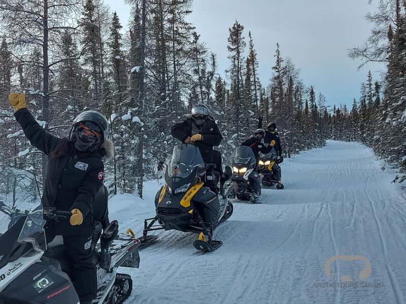 Yellowknife: Snowmobile and Ice Cave Guided Adventure Combo - Key Points