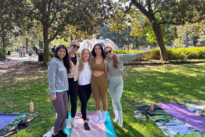Yoga in Forsyth Park - Key Points
