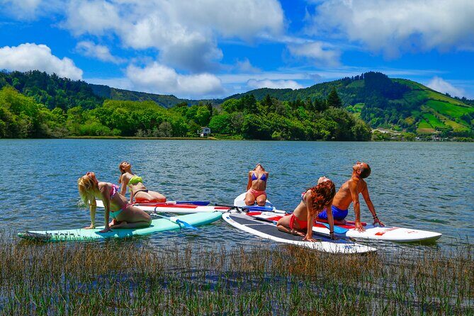 Yoga in Private Stand Up Paddle at Lagoa das Sete Cidades - Exploring the Unique Blend of Yoga and Paddleboarding at Lagoa das Sete Cidades