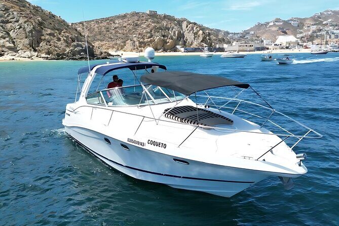 Your Own Private Yacht in Cabo  Snorkeling, Crew & Coastal Views - A Personal Yacht Adventure in Cabo San Lucas: Snorkeling, Coastal Views & Pure Joy
