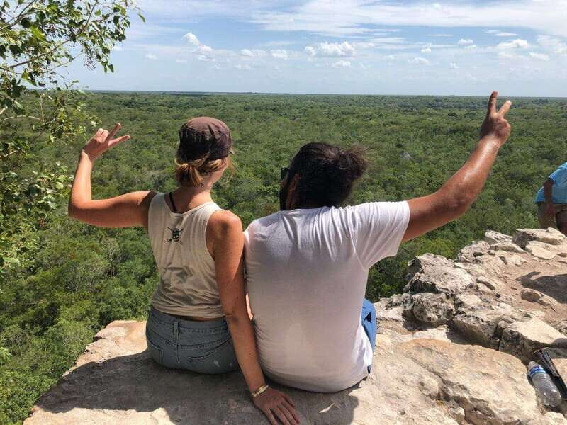 Yucatan: Coba Ruins & Punta Laguna Jungle Adventure - Encountering Spider Monkeys in Punta Laguna