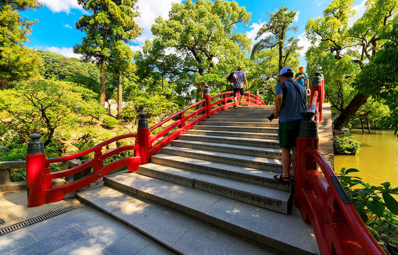 Yufuin no Mori Train Experience: Yufuin Onsen Town & Kyushu Zoo & Beppu Hells or Dazaifu Tenmangu Shrine + Beppu Ropeway Tour - Yufuin gives the day a softer middle