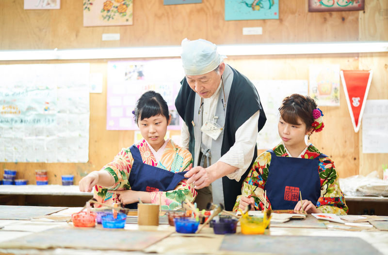 Yuzen Dyeing, Matcha & Wagashi or Kimono Experience in Kyoto - What to know before you book