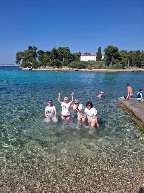 Zadar halfday 3 islands with diving, drinks and fresh fruit - FAQ