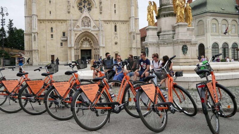 Zagreb: 3Hour Classic Bike Tour - The Small Group Advantage