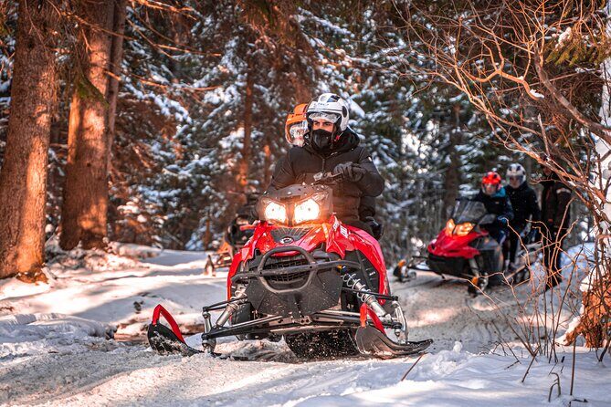 Zakopane: 3 hours Snowmobiles Guided Tour with bonfire and meal - Key Points