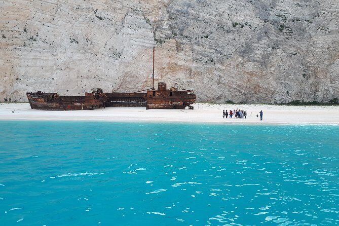 Zakynthos : One day small group tour to Navagio beach Blue Caves & top view - The Realities: Pros and Cons