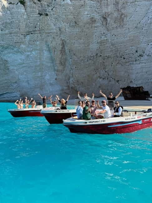 Zakynthos: Shipwreck and Caves Boat Rental Without Skipper - Key Points