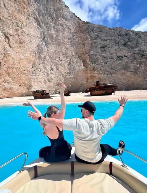 Zakynthos: Shipwreck and Caves Boat Rental Without Skipper - FAQ